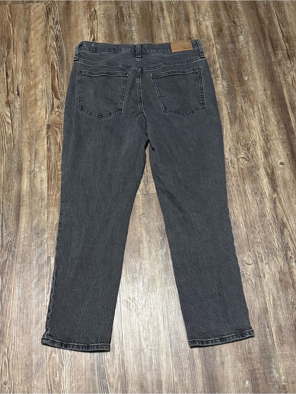 Madewell The Perfect Vintage Jeans Women's 28p Straight Cropped Leg in Lunar Was - Picture 7 of 7